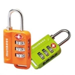 Яркий брелок кодовый замок Munkees Брилиант с TSA доступом Diamond-shaped Combination Lock	10 шт.