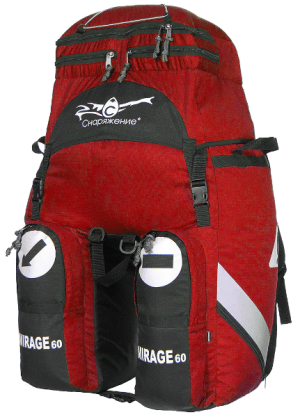 Монообъемный велорюкзак Мираж 80
