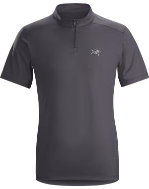 Arcteryx - Эластичная термофутболка Phasic Evolution Zip Neck SS