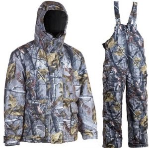 Россия - Теплый костюм для мужчин Памир алова Серый лес 