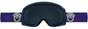 Dragon Alliance - Горнолыжные очки D3 (оправа Pow Heads Red, линзы Dark Smoke + Ion)