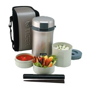 Термос и контейнеры для ланча Tiger LWU-B170 Warm Silver