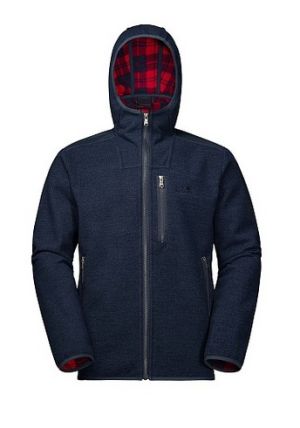 Jack Wolfskin - Джемпер с капюшоном мужской EDMONTON JACKET MEN
