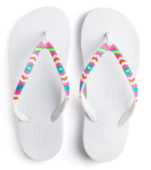 Evars - Красивые женские шлепанцы Rainbow India