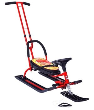 Барс - Снегокат с Т-образным толкателем Control