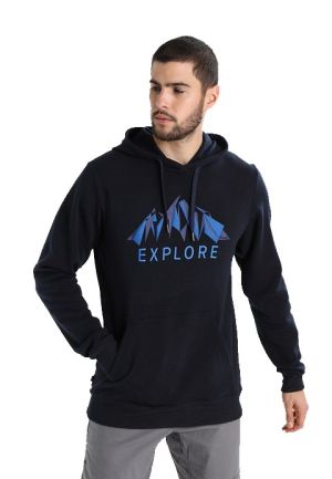 Bergans - Комфортный свитшот Explore Hoodie