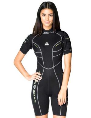 Моно комбинезон женский для водных видов спорта короткий Waterproof W30 Shorty