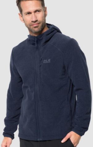 Jack Wolfskin - Стильная толстовка Skywind Hooded Jacket М