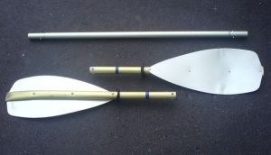 Снаряжение - Весло байдарочное (дюраль) разборное L=2.3м