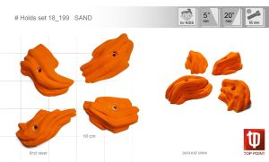 Скалолазные зацепы Top Point #199 Sand