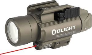 Фонарь на оружие с лазерным целеуказателем Olight Baldl RL Desert Tan