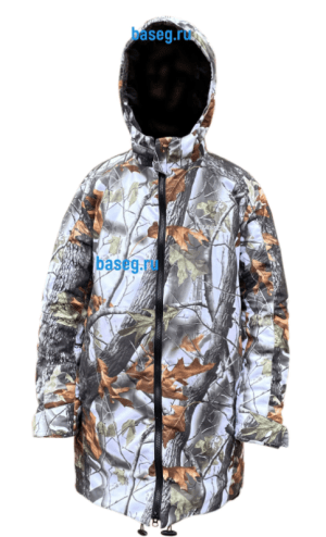 Комфортный утепленный плащ Басег Охотник