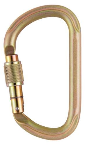 Petzl - Прочный стальной карабин Vulcan Screw-Lock