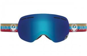 Dragon Alliance - Горнолыжная маска X1s (Layer/Blue Steel, линзы Yellow Red Ion)