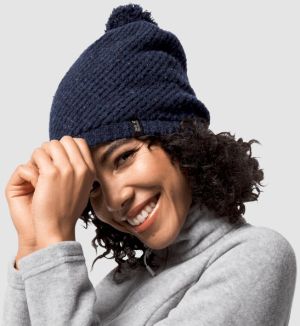 Теплая шапка Jack Wolfskin Stormlock Wool Cap Women