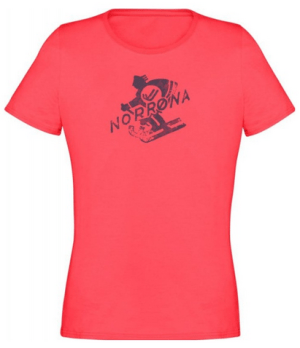 Norrona - Легкая женская футболка 29 Cotton Heritage T-Shirt