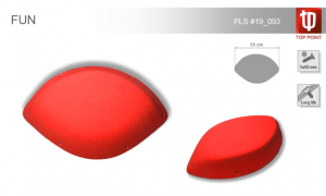 Прочный рельеф для скалолазания Top Point Fun