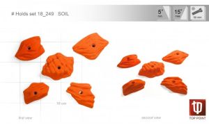 Набор зацепов для скалодрома Top Point Soil #249