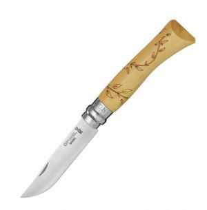 Нож с гравировкой Opinel Nature VRI №7