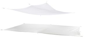 Tengu - Туристический белый тент Mark 85T PVC 5x5,6м