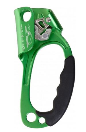 Salewa - Зажим из стали 2016 Hardware Skyride Rope Ascender (left) Lime Green