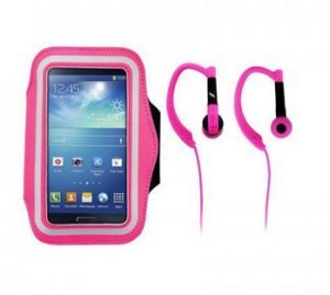 T'nB Accessories - Спортивный чехол на руку для смартфона и наушники T'nB SPPACKPK