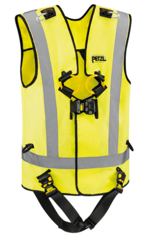 Petzl - Привязь со светоотражающим жилетом Newton Easyfit Hi-Viz
