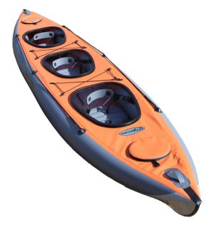 Легкая трехместная байдарка Stream Хатанга-3 Travel