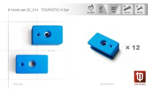 Удобный набор зацепов для спортивного туризма и скалолазания Top Point #314 Touristic A Set