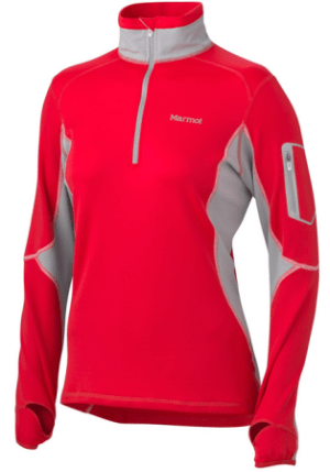 Marmot - Футболка женская с длинным рукавом Wm's Deviate Half Zip