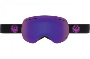 Dragon Alliance - Горнолыжная маска X1 (Jet/Purple Ion, линзы Yellow Red Ion)