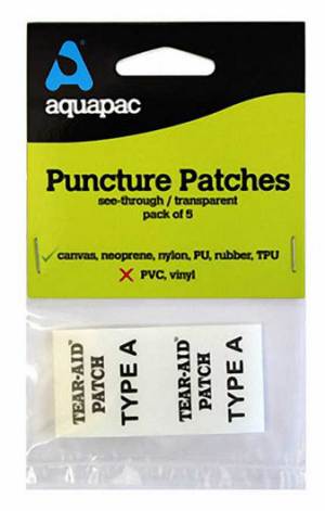 Aquapac - Самоклеющиеся заплатки Puncture Patches