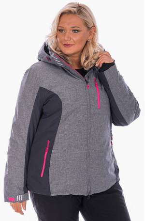 Whsroma - Куртка горнолыжная для крупных женщин
