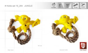 Комплект ярких зацепов для детей Top Point Jungle #284