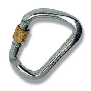 Kong - Альпинистский карабин с резьбовой муфтой X-Large C.Steel