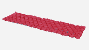 Exped - Ковер туристический с синтетическим наполнителем SynCellMat 5 M 183х52х5 см