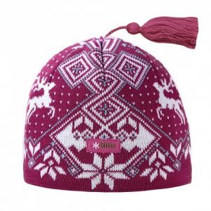 Kama - Детская шапка с кисточкой 2017-18 BW17 pink