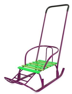 Галактика - Санки с ручкой Мишутка 1