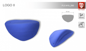 Прочный рельеф для скалолазания Top Point Logo II