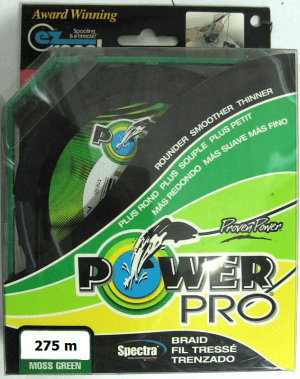 POWER PRO - Плетеный шнур 275 м Moss Green