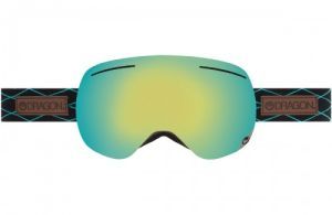 Dragon Alliance - Профессиональная горнолыжная маска X1 (Lush/Smoke Gold, линзы Yellow Red Ion)