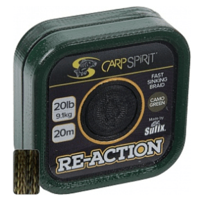 Carp - Поводок рыболовный Spirit Reaction Braid 20M