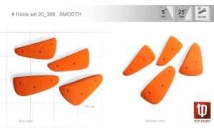  Набор зацепов для скалолазания Smooth #306