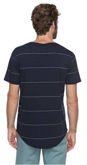 Quiksilver - Полосатая мужская футболка Caper Rocks