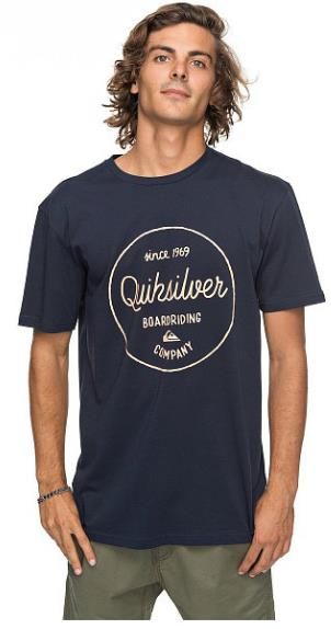 Quiksilver - Практичная футболка для мужчин Classic Morning Slides