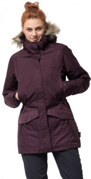 Зимняя утепленная парка Jack Wolfskin Coastal Range Parka