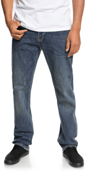 Quiksilver - Прямые джинсы Sequel Medium Blue