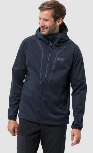 Jack Wolfskin - Куртка ветронепроницаемая мужская GREEN VALLEY JACKET MEN