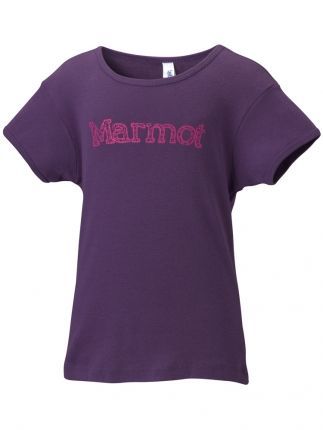 Детская летняя футболка Marmot Girl's Marmot Tee