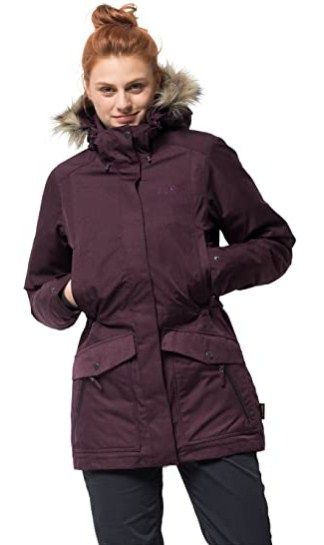 Зимняя утепленная парка Jack Wolfskin Coastal Range Parka